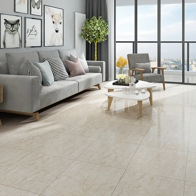 Wear-resistant marble-effect PVC self-adhesive floor sticker, 30cm x 30cm x 1.5mm