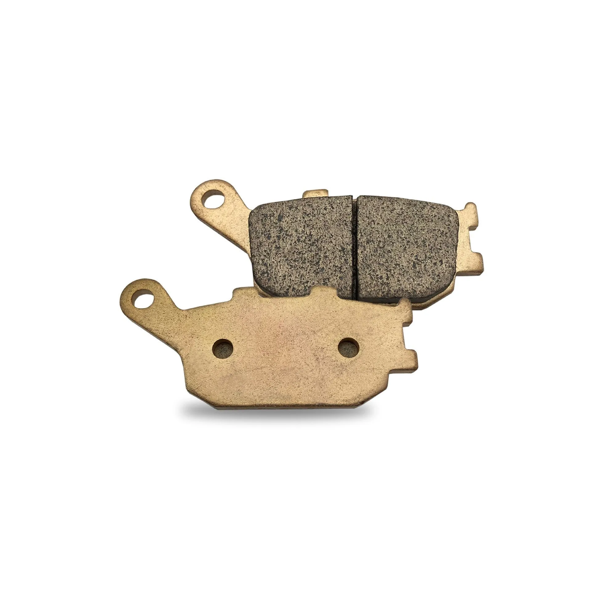 Asbestos-free sintered rear brake pad for Honda CBR954RR motorcycle.