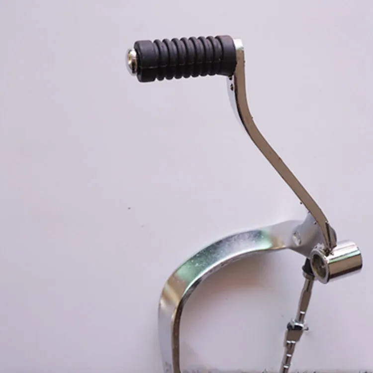 Steel motorcycle gear lever for GS125 model, showing coarse and fine teeth step design, length 300mm.