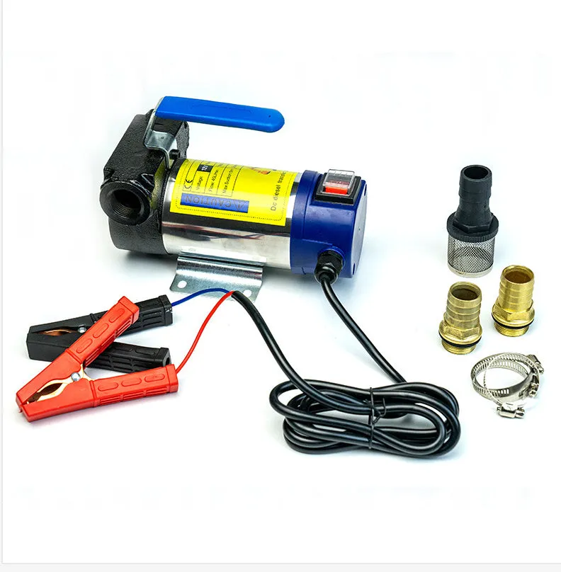 Electric oil pump portable DC high power with 45m³/h flow and 8m head