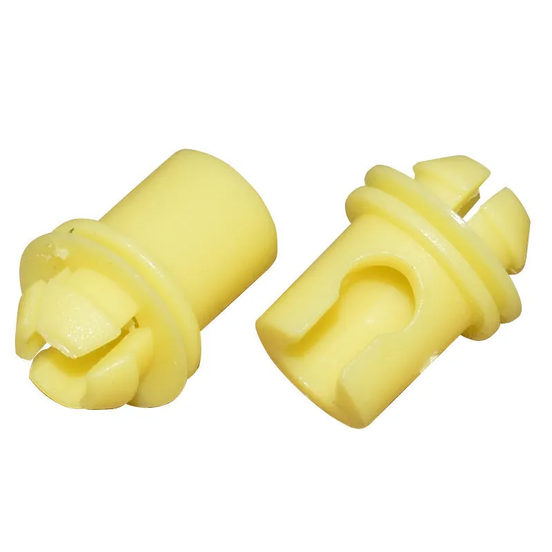 Yellow car door lock anti-loosening buckle for BMW multiple models single unit