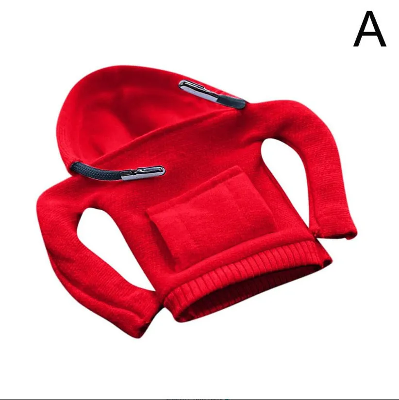 Cloth gear shift knob hoodie cover in various colours for manual and automatic cars