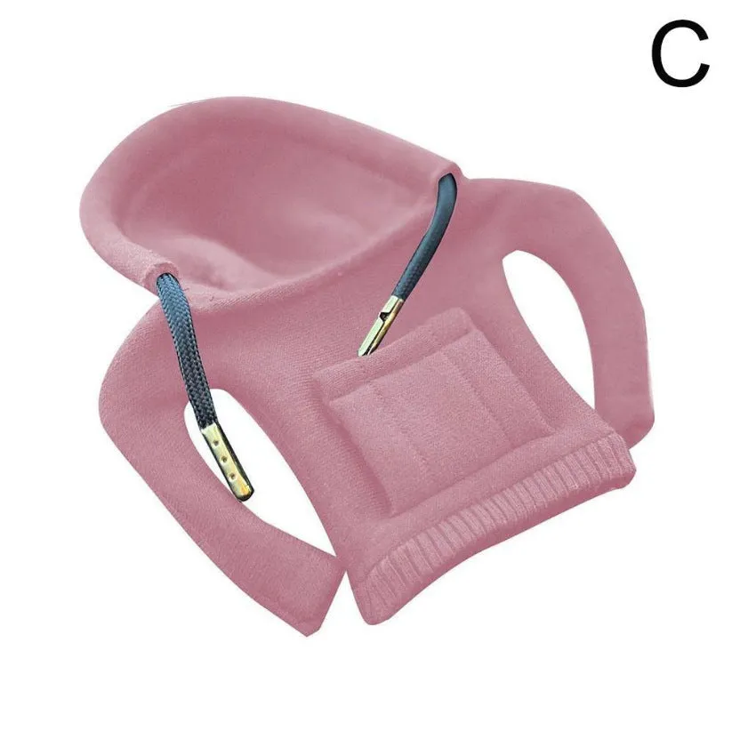 Cloth gear shift knob hoodie cover in various colours for manual and automatic cars