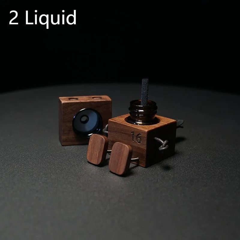 Recyclable log vehicle aromatherapy diffuser DTFK model for car vent odour removal
