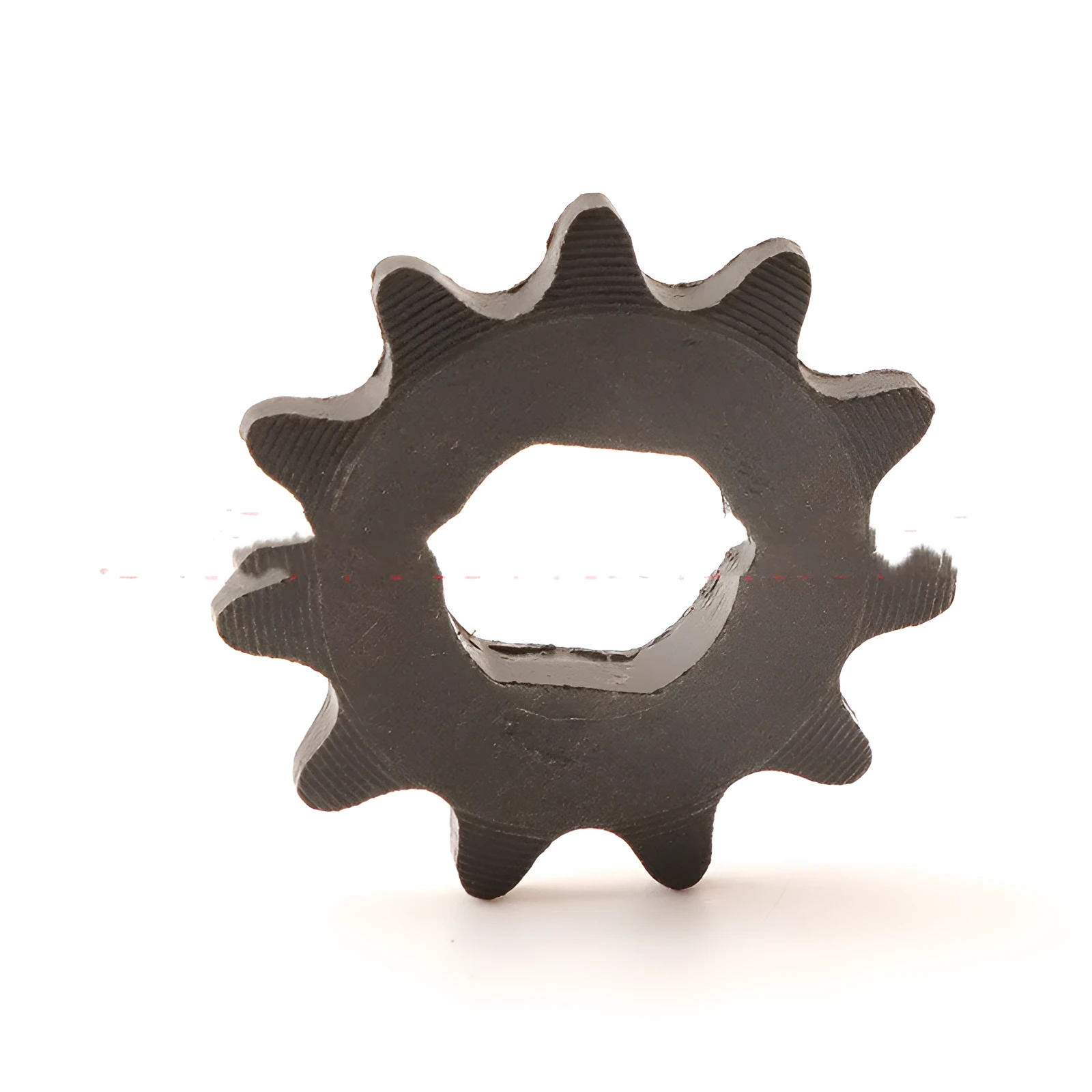 Cast iron motorcycle gear with 11 non-circular teeth for 25hT8F chain systems