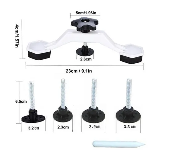 White approach bridge set with 20w glue gun and 7mm glue sticks for automotive dent repair