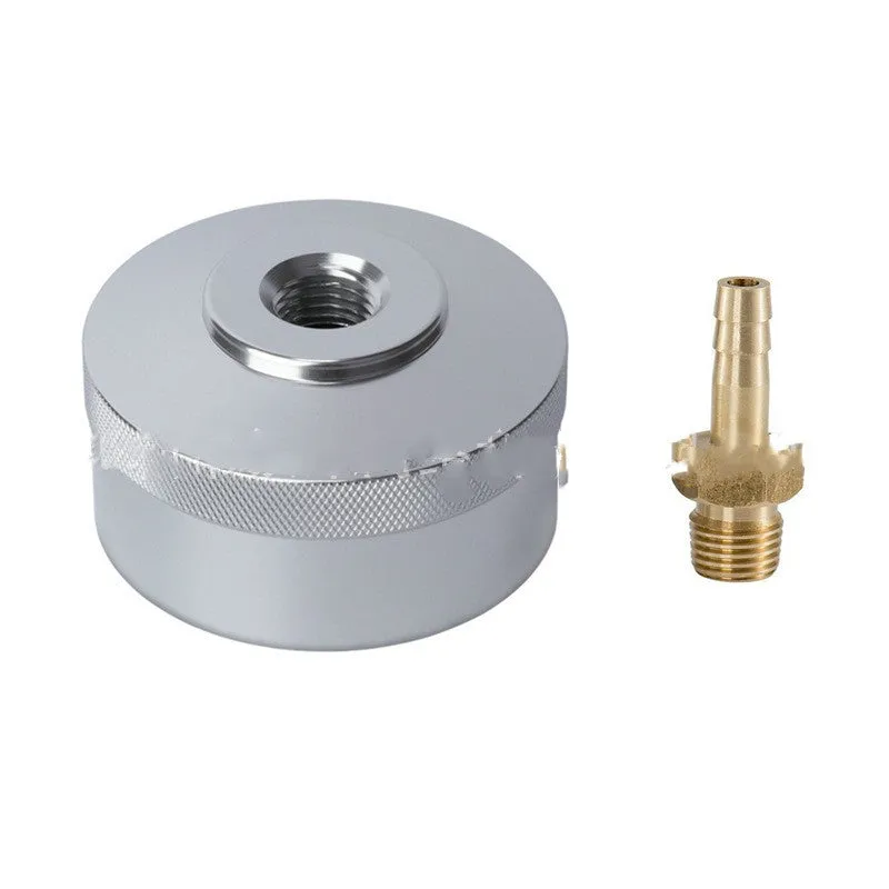 Silver aluminium alloy Yamaha refuelling tool engine cap by Baze with anti-corrosion finish