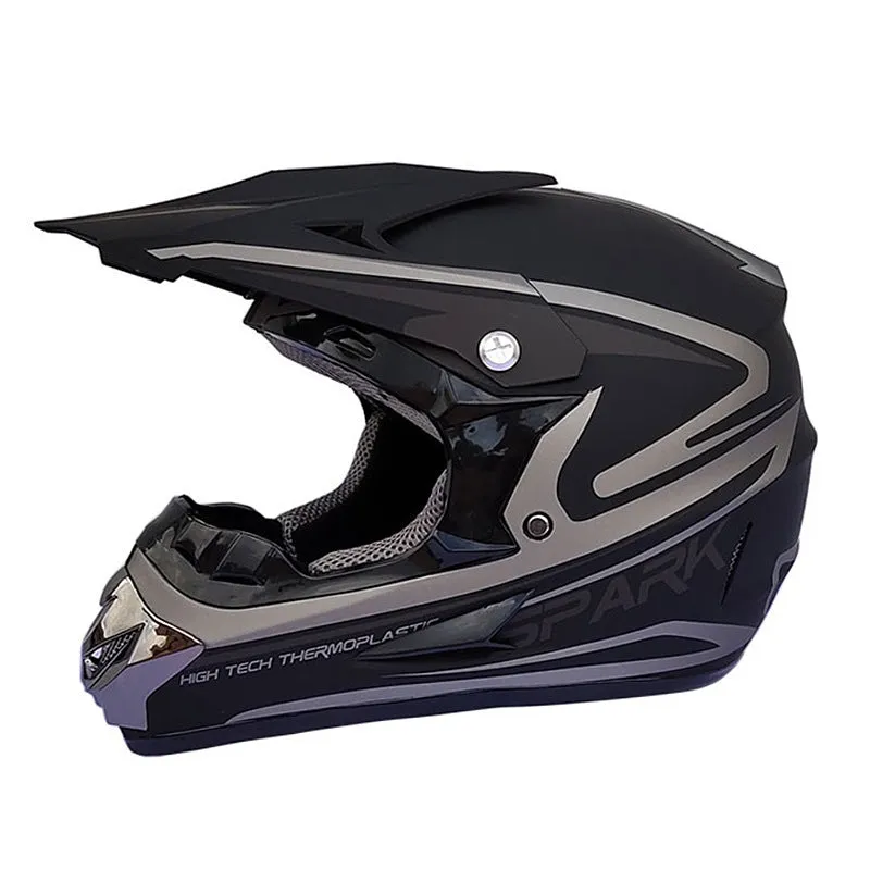ABS off-road helmet in Asian size M, colour Asian Blue, for cross-country and mountain bike riding