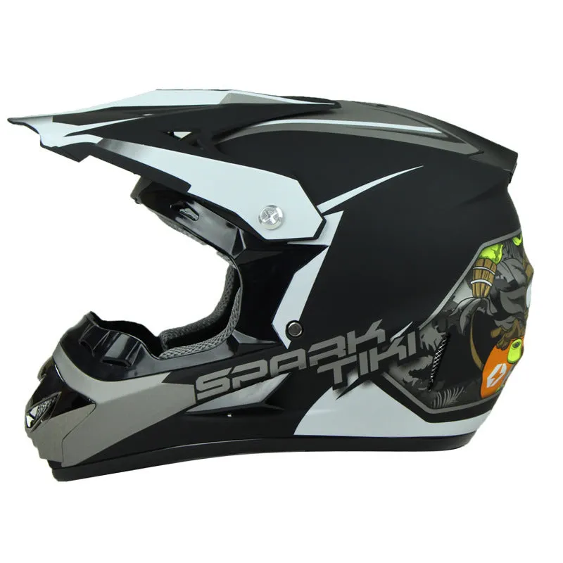 ABS off-road helmet in Asian size M, colour Asian Blue, for cross-country and mountain bike riding
