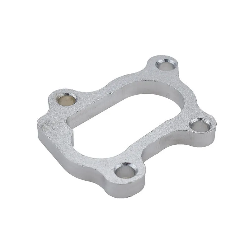 Seven-piece turbocharger turbine flange set made from low carbon steel for Sinosteel RHB31 VZ21, net weight 900g per piece