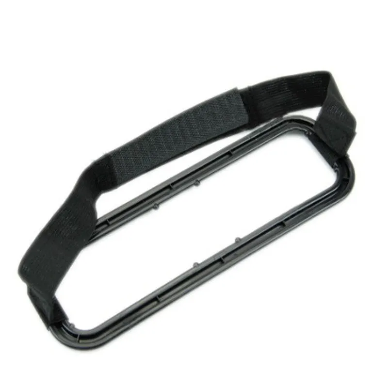 Black car sun visor tissue holder made of ABS material attached to vehicle visor