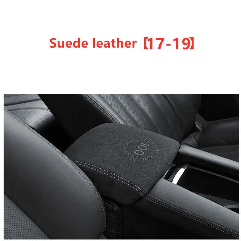 Mazda CX-4 CX-5 Oncela 100th Anniversary armrest case cover in carbon fibre and leather finish