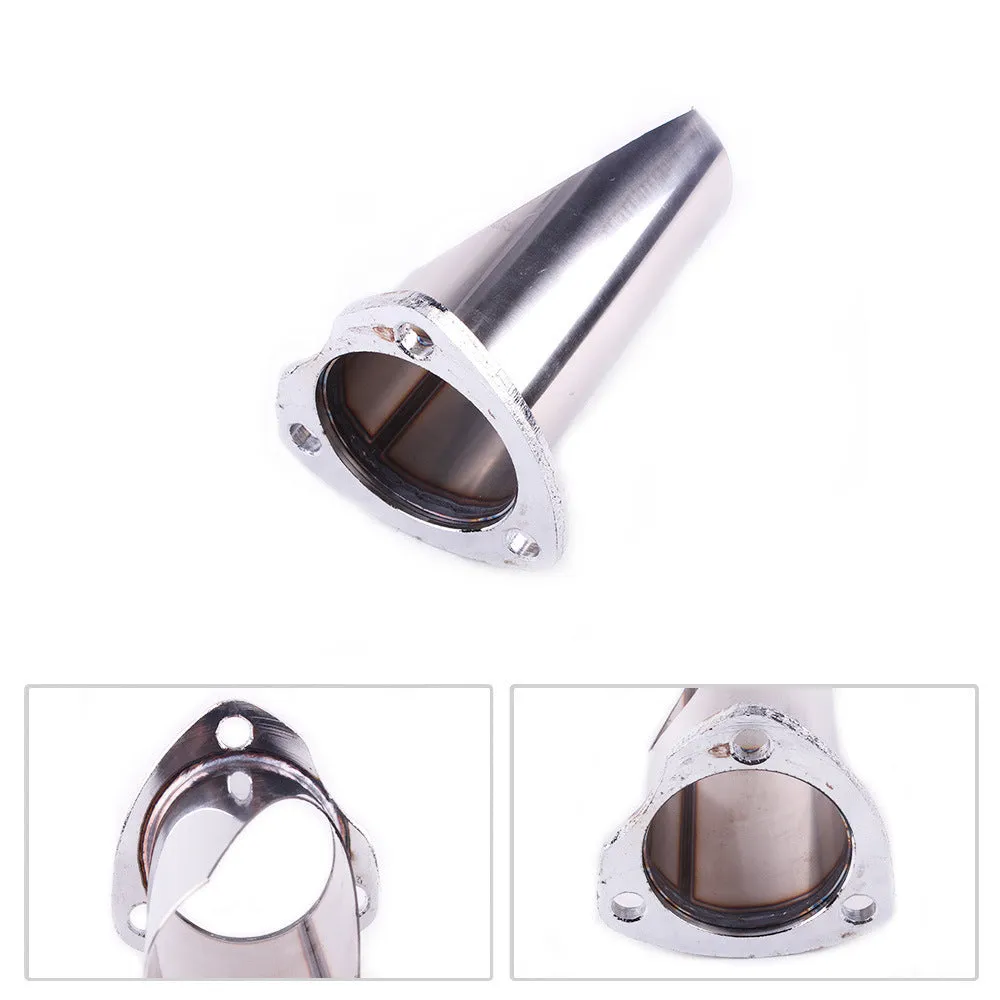 76mm remote-controlled modified exhaust pipe half set for GM vehicles with metal construction and controller