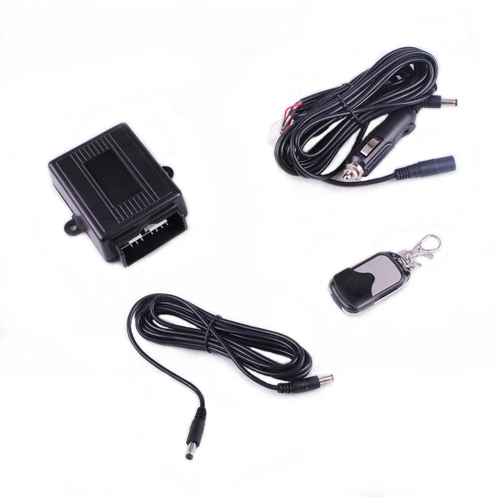 76mm remote-controlled modified exhaust pipe half set for GM vehicles with metal construction and controller