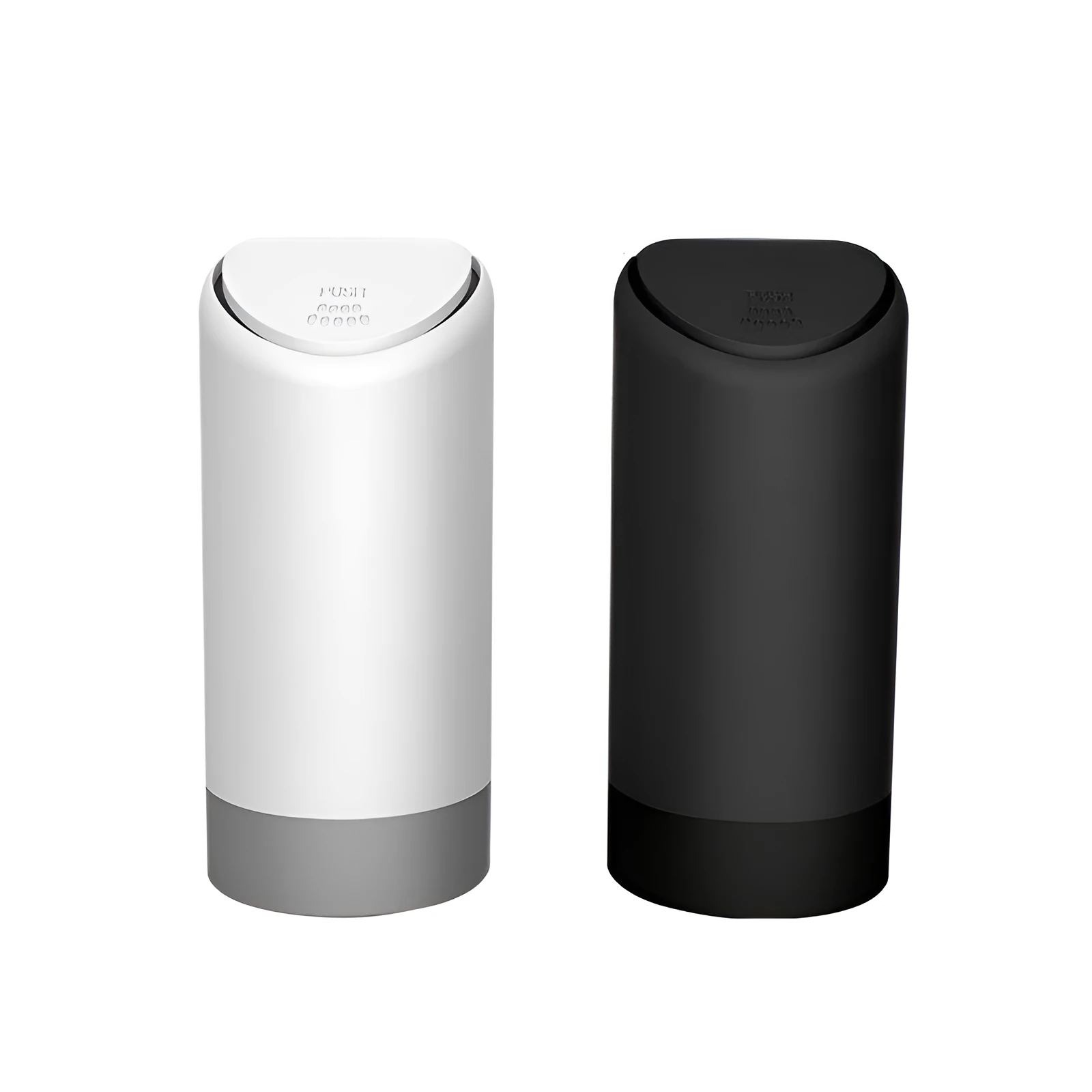 3R silicone car trash can in black 71mm diameter compact vehicle bin
