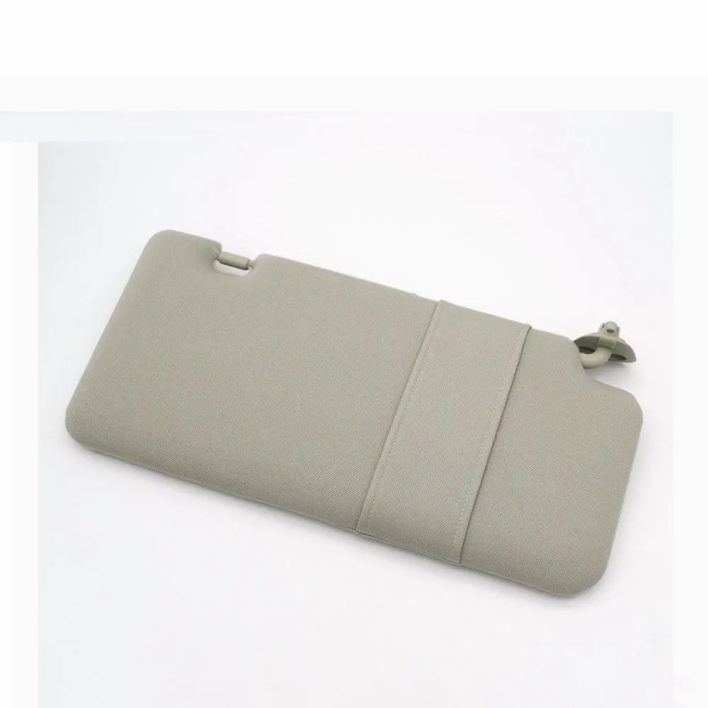 Beige sun visor with cosmetic mirror for Nissan Lida 2005-2012 models