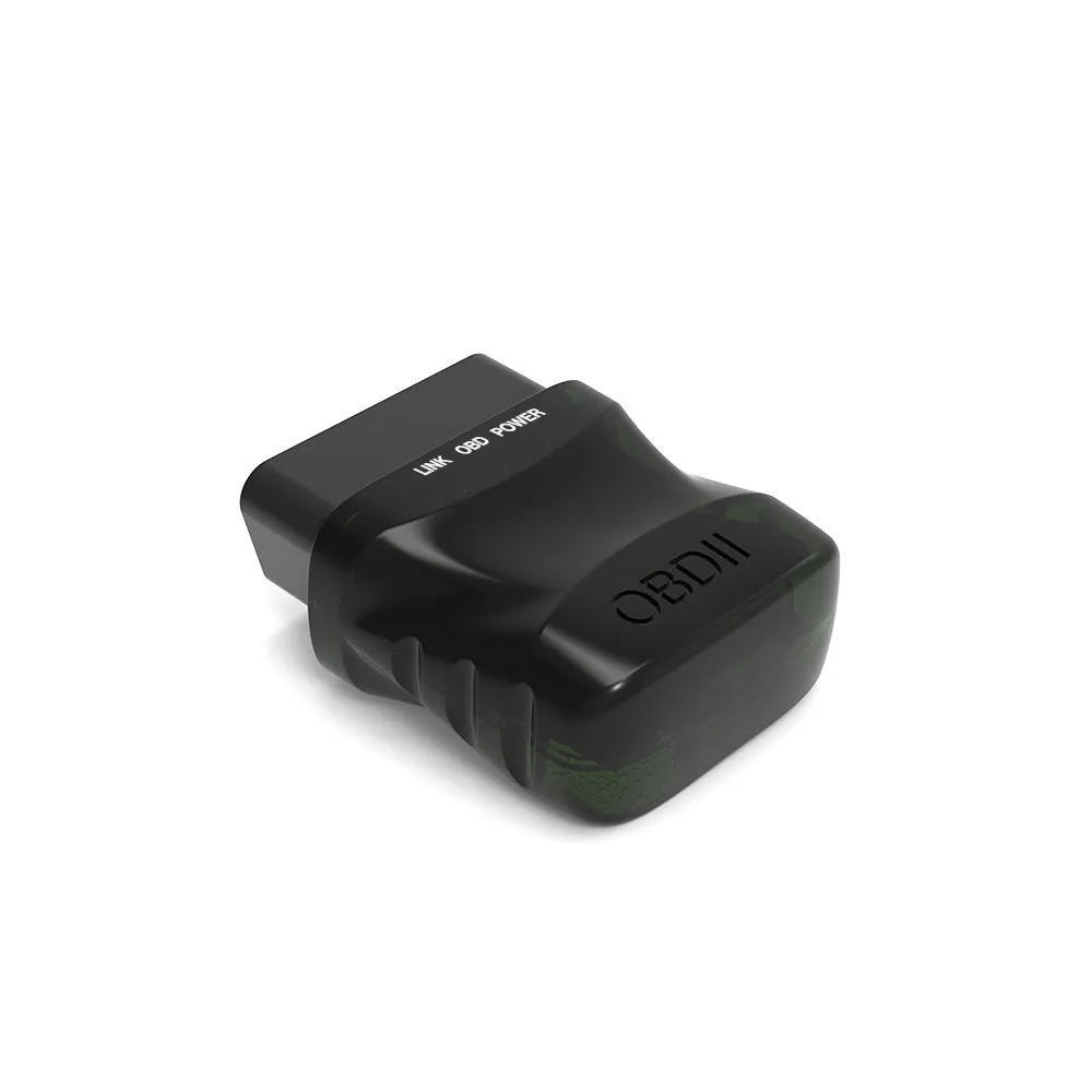 Wireless OBD2 car diagnostic scanner tool in black with WiFi connectivity for vehicle fault code reading by Zhongxinwang V015