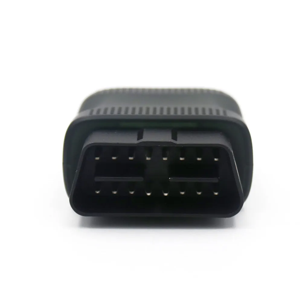Wireless OBD2 car diagnostic scanner tool in black with WiFi connectivity for vehicle fault code reading by Zhongxinwang V015