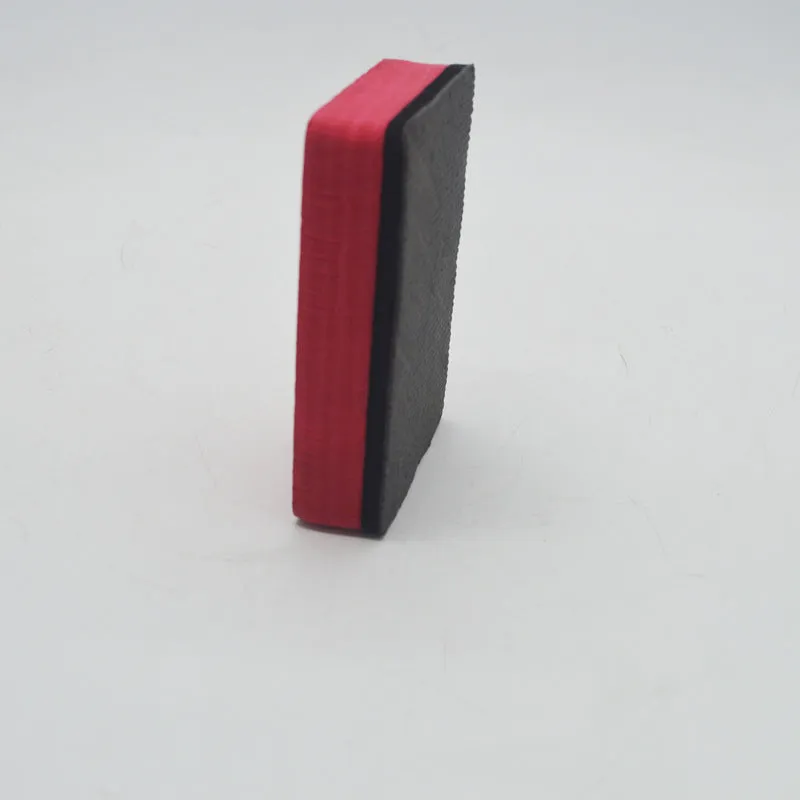 Car wash sponge magic clay rub in EVA material, 8.5x5.5x2cm, red colour option