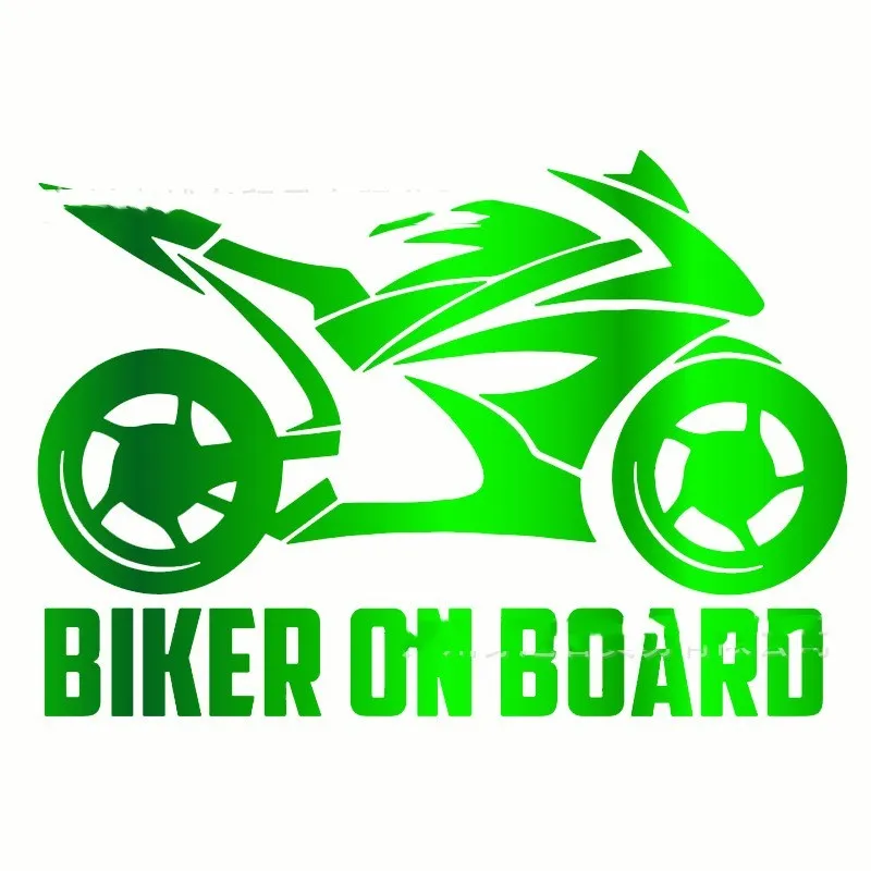 Motorcycle and car reflective safety stickers in various colours and two size options