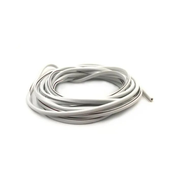 Car door edge protector U-shape rubber seal strip 5 metres in black on a white car door edge