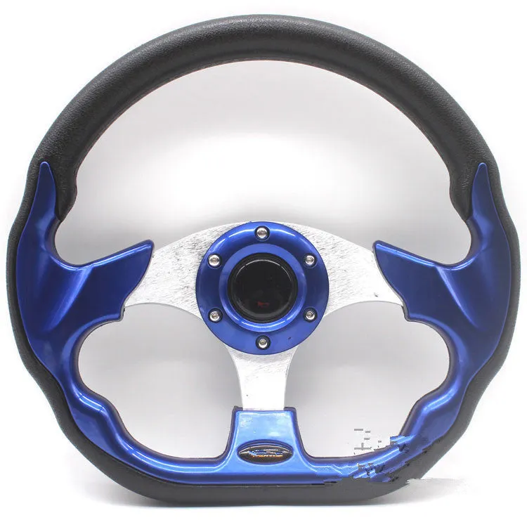 Racing steering wheel 520 multicolor PU modified general fit model 5156F