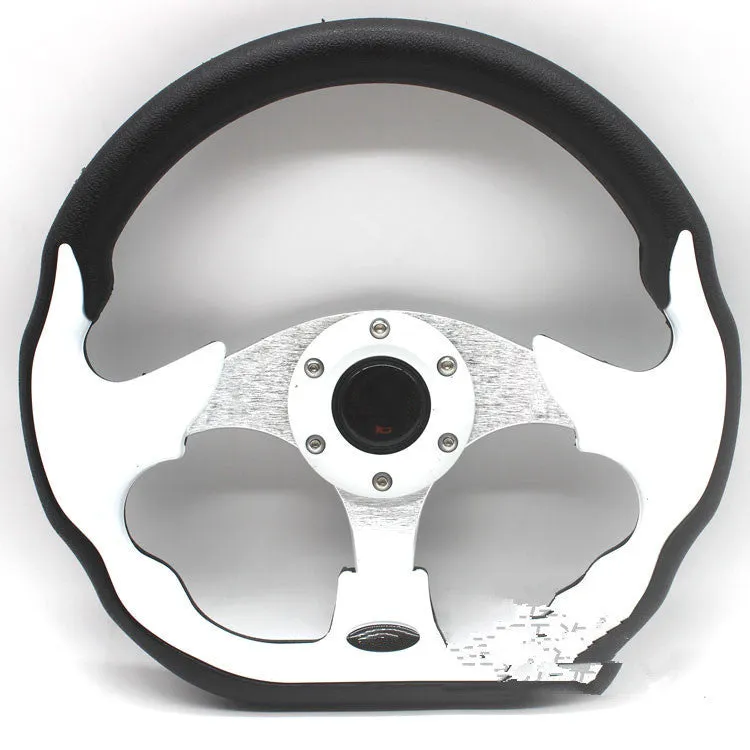 Racing steering wheel 520 multicolor PU modified general fit model 5156F