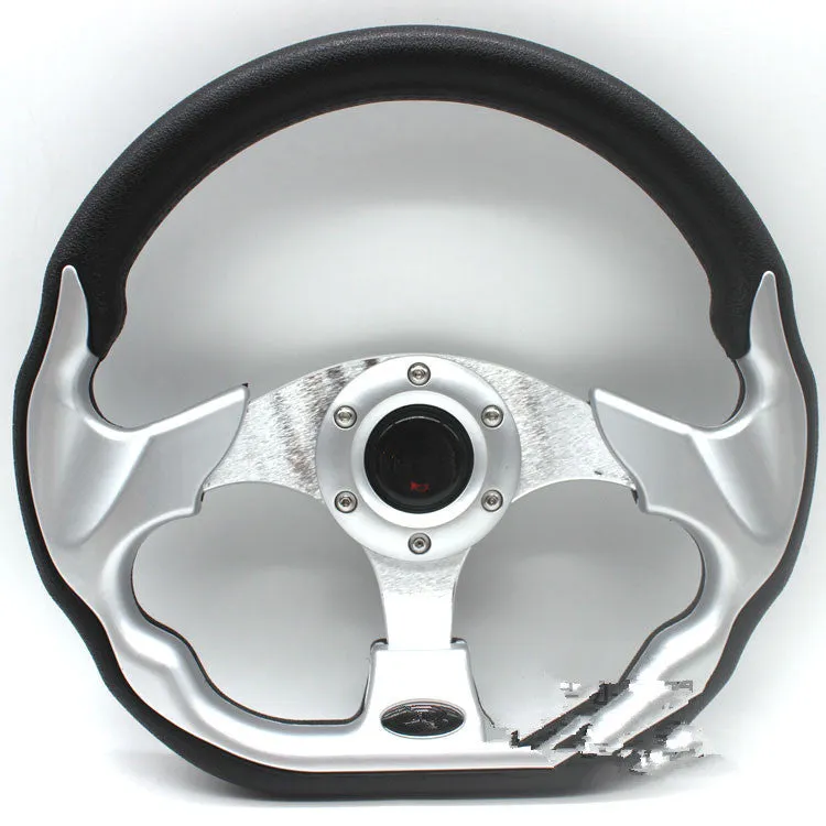 Racing steering wheel 520 multicolor PU modified general fit model 5156F