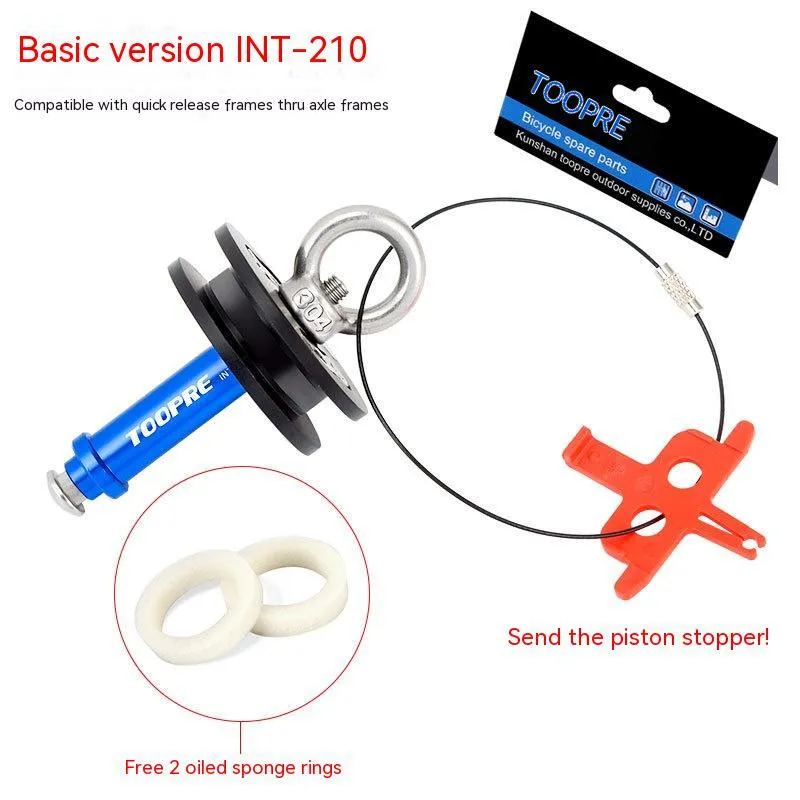 Aluminum alloy bicycle chain holder and stopper tool for maintenance and washing.
