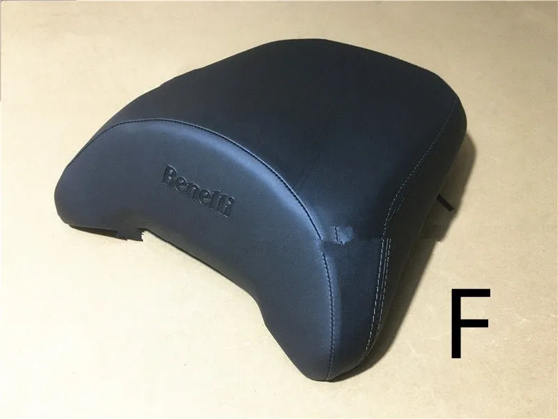 Front and rear motorcycle seat cushion set for Fortune Wings TRK502/X with heightening front cushion option