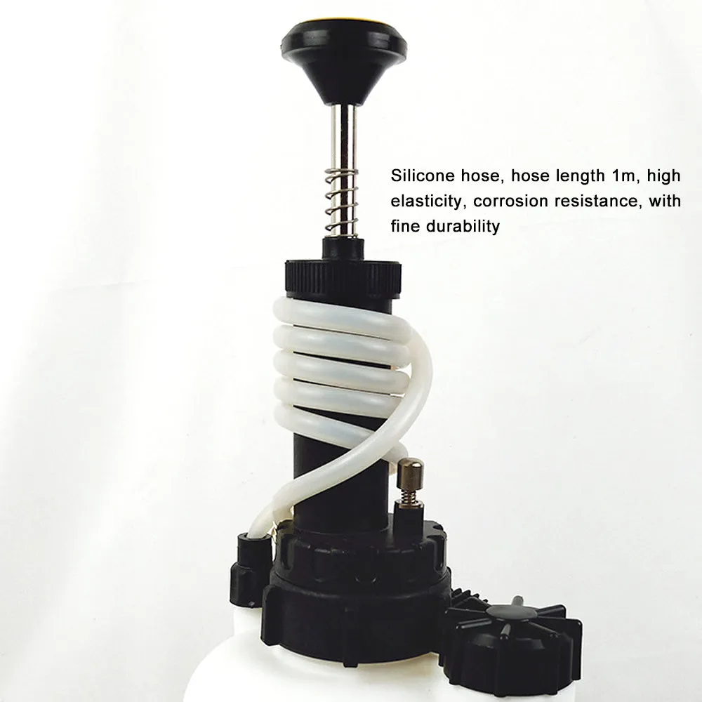 White 3L brake fluid tank replacement tool with copper and iron components