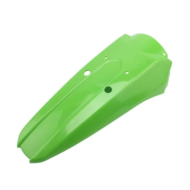 Black plastic motorcycle mudguard tail plate for Kawasaki KLX250 KLX300 350g