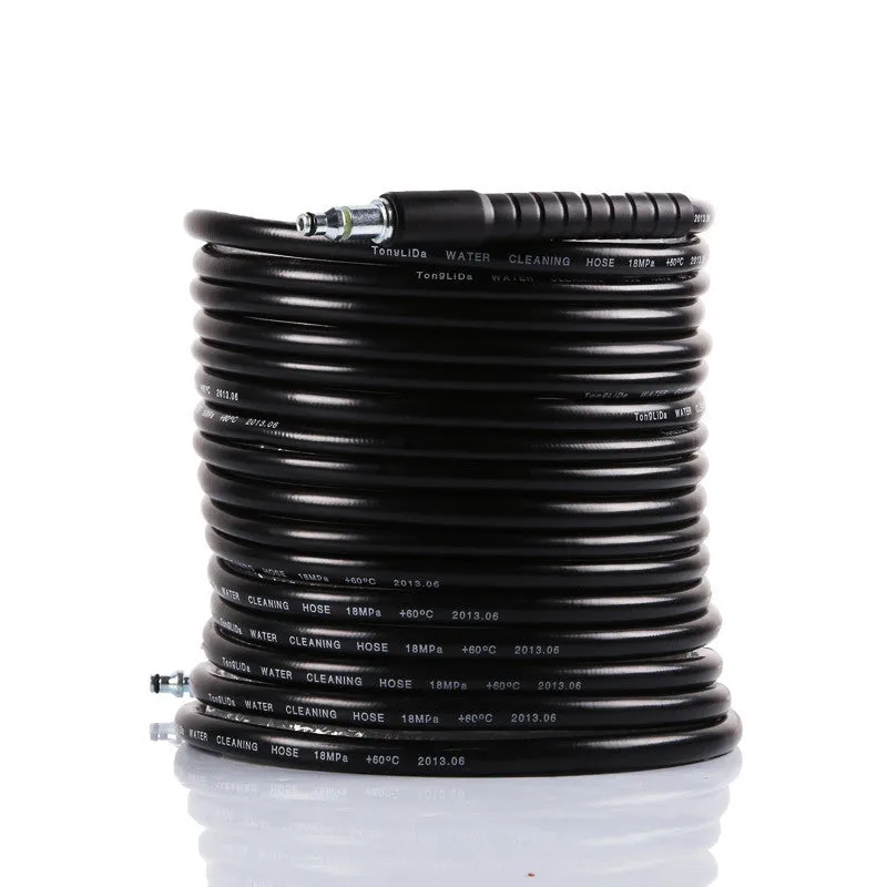 Realm high pressure cleaning water pipe black engineering plastic 5m length