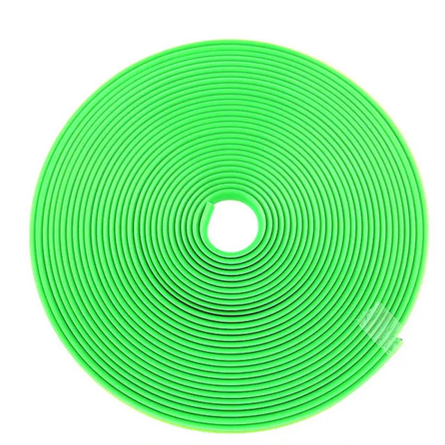 PU wheel hub decoration paste protection ring anti-collision strip, 8-metre roll, ten colours available