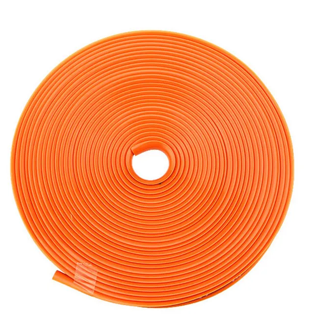 PU wheel hub decoration paste protection ring anti-collision strip, 8-metre roll, ten colours available