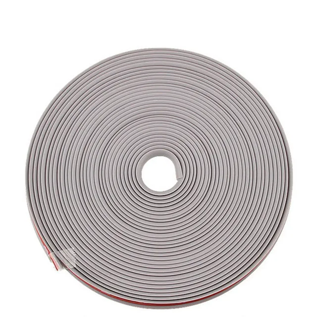 PU wheel hub decoration paste protection ring anti-collision strip, 8-metre roll, ten colours available