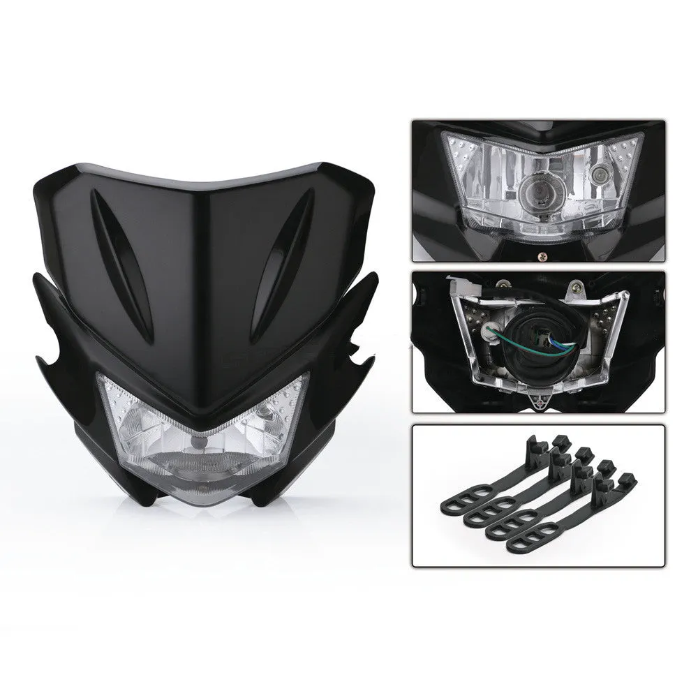SPEEDPARK universal motorcycle headlight headlamp fairing for KTM dirt bike