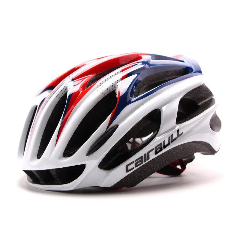 Road mountain bike riding helmet with PC shell and EPS liner in multiple colours