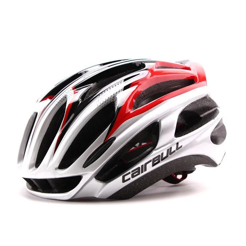 Road mountain bike riding helmet with PC shell and EPS liner in multiple colours