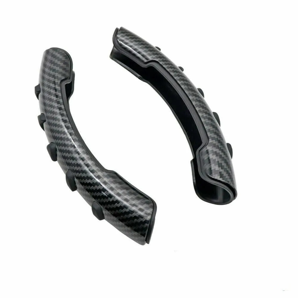 Carbon fibre black fibre steering wheel anti-skid sleeve for 38cm diameter wheels