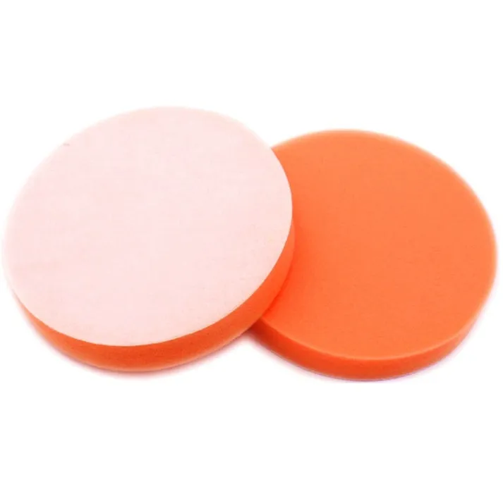 125mm self-adhesive Velcro polyether sponge car polishing disc flat surface 14-pack