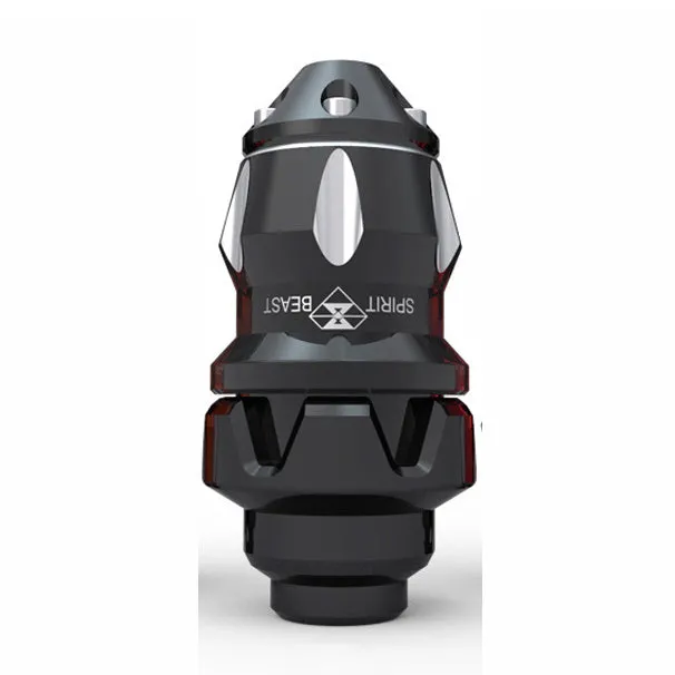 Black aluminium alloy electric motorcycle modification accessories on a bike