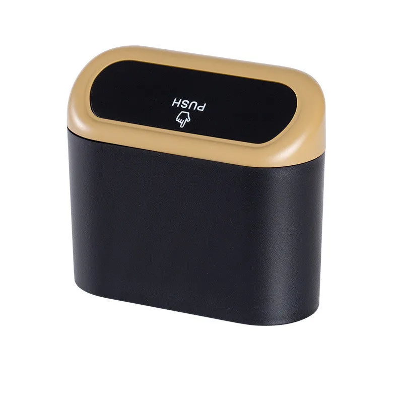 Car suspension type trash can made of non-woven fabric for centre console, available in multiple colours