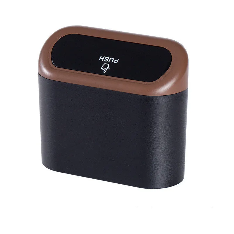 Car suspension type trash can made of non-woven fabric for centre console, available in multiple colours