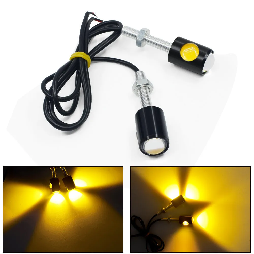 LED license plate light with aluminum shell for GM vehicles, available in 5 colours