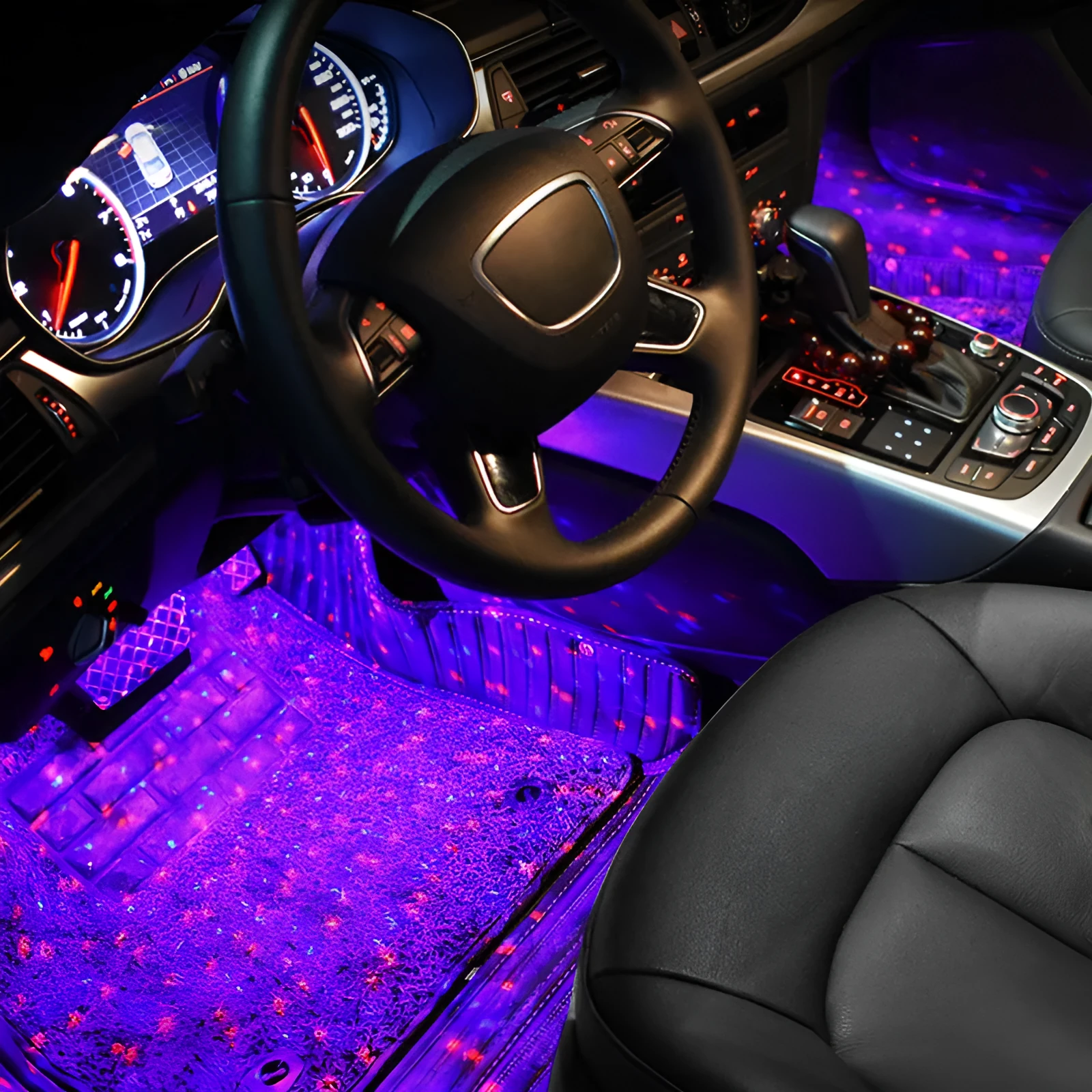 New Star Atmosphere Light Strip with star pattern, 7 colour options, PVC shell, USB connection
