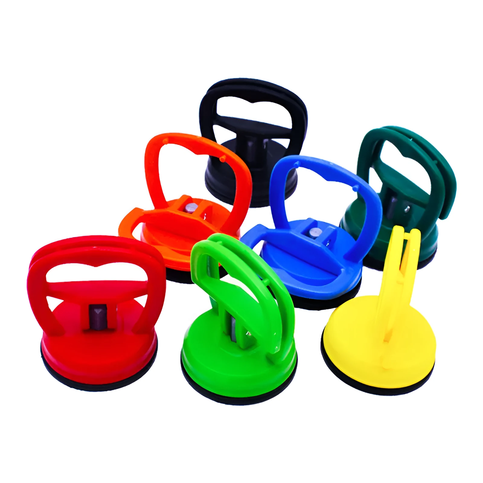 LCD screen suction cup dismantling tool made of ABS rubber in black colour for mobile phone and tablet repair