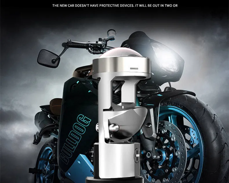 Benali TRK502X LED lens headlight modification bulb for Jinpeng 502 motorcycle low or high beam option