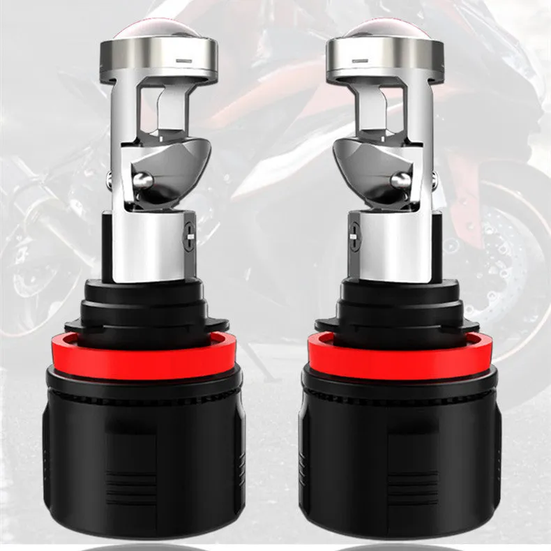 Benali TRK502X LED lens headlight modification bulb for Jinpeng 502 motorcycle low or high beam option
