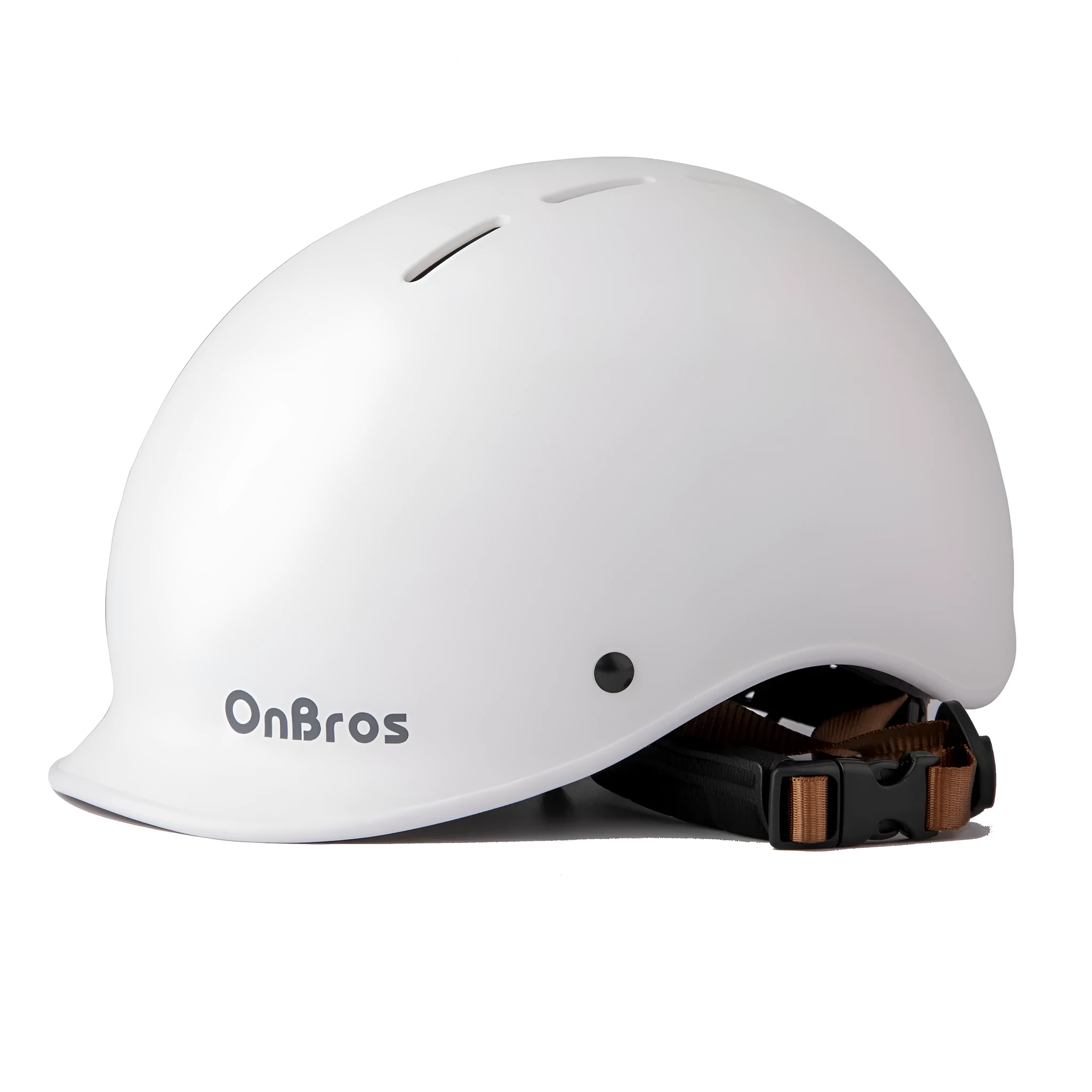 Electric bicycle road riding helmet in black with ABS shell and EPS inner layer, one size 56-61cm